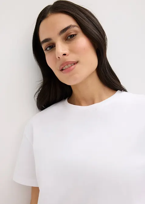 Oversized shortama met een geweven short, bonprix