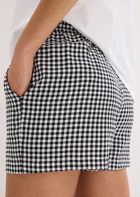 Oversized shortama met een geweven short, bonprix