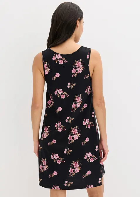 Kort nachthemd van een zachte viscosemix, bonprix