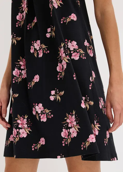 Kort nachthemd van een zachte viscosemix, bonprix