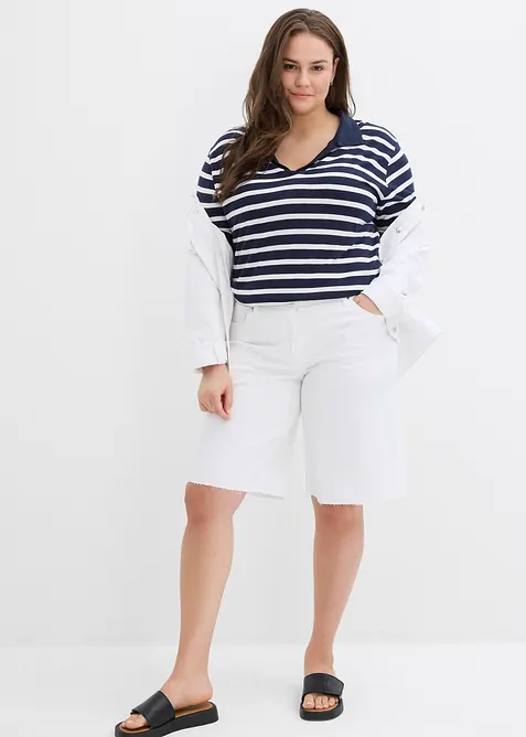 Bermuda met open onderkant, bonprix