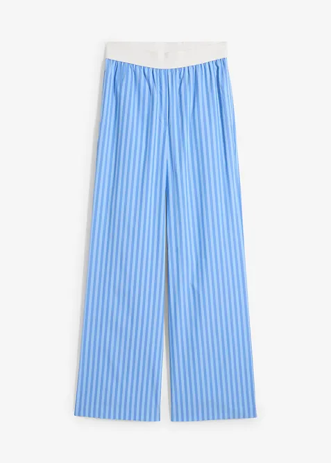 Palazzo broek van popeline, bonprix