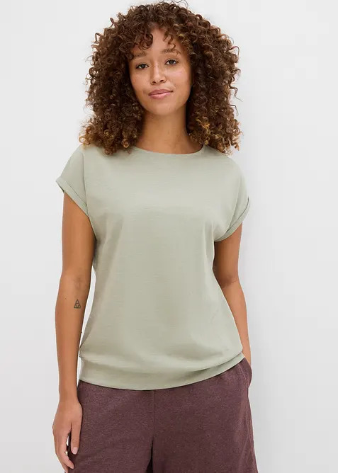 T-shirt van puur biologisch katoen ( set van 2), bonprix