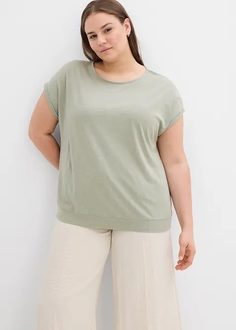 T-shirt van puur biologisch katoen ( set van 2), bonprix