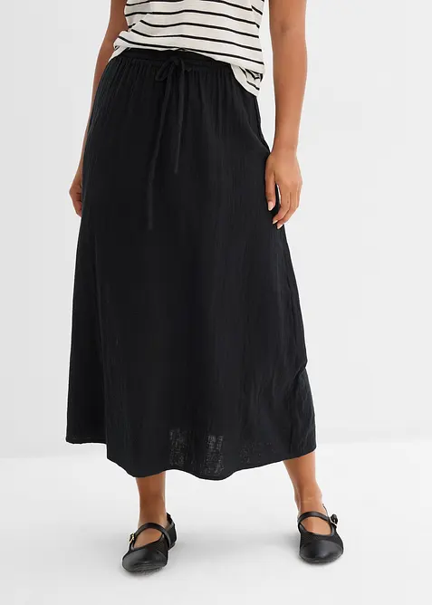 Maxi rok van mousseline, bonprix