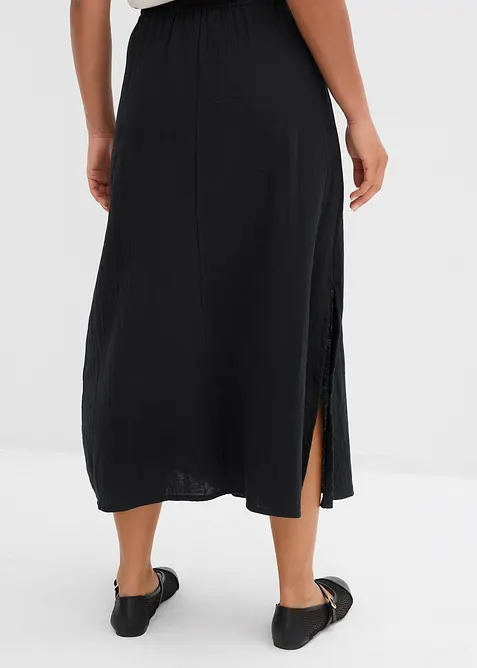 Maxi rok van mousseline, bonprix
