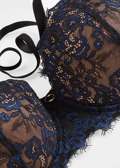 Balconette bh van delicate eyelash-kant, bonprix