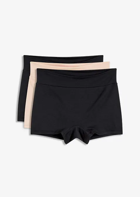 Maxi damesboxer van zacht modal (set van 3), bonprix