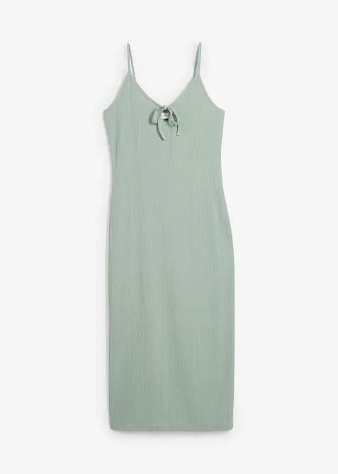 Midi jurk van lichte crêpe, bonprix