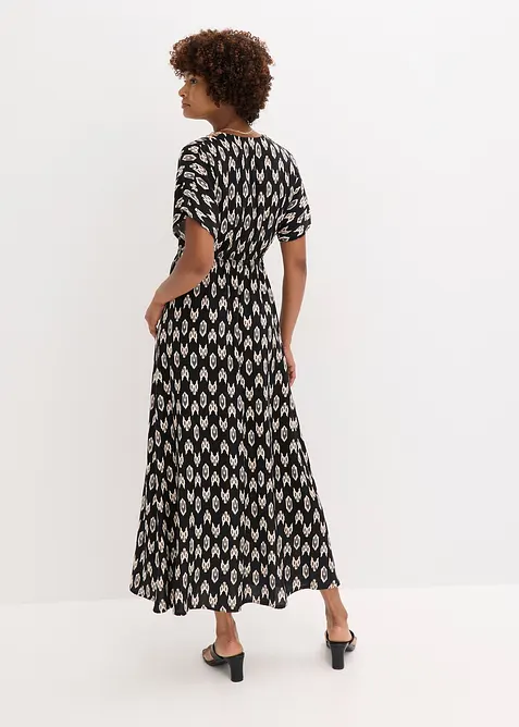Maxi jurk van soepele viscose, bonprix