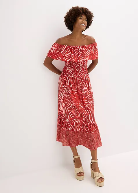 Carmen jurk, bonprix