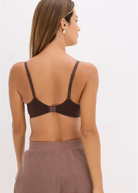 Bh met beugel met glanzend effect (set van 2), bonprix