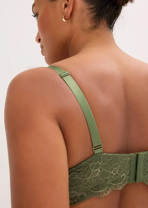 Voorgevormde bh met sierlijk kant, bonprix