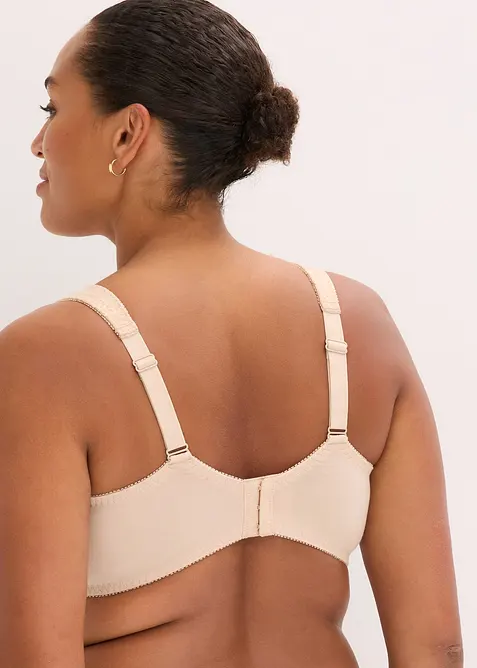 T-shirt bh met beugels en katoen (set van 2), bonprix