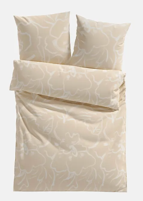 Dekbedovertrek met bloemenprint, bonprix
