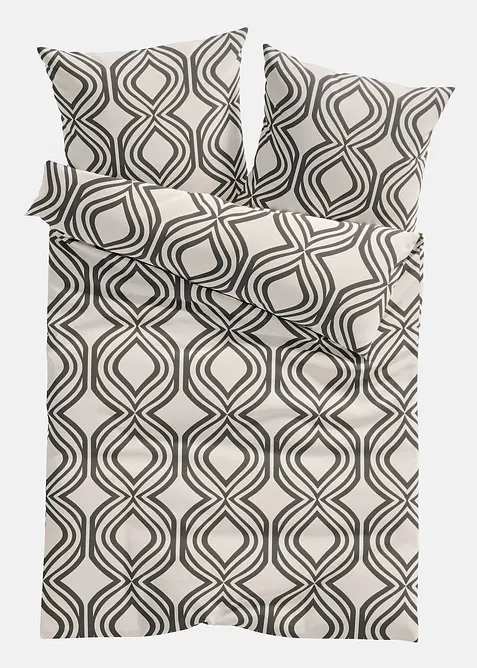 Dekbedovertrek met een grafische print, bonprix