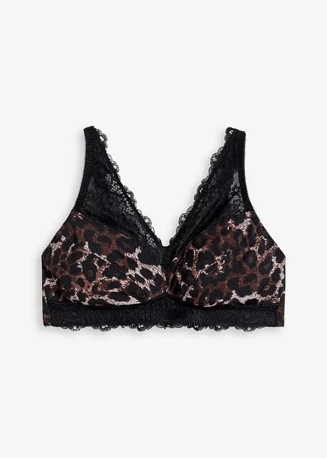 Bralette met sierlijk kant, bonprix