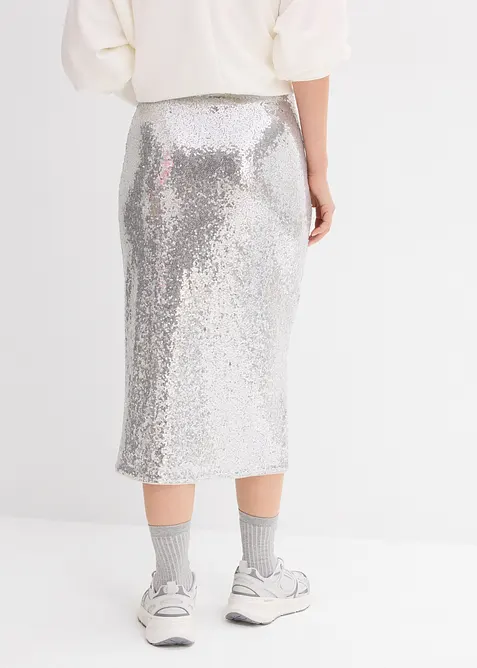 Pailletten rok, bonprix