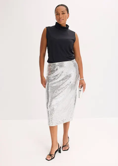 Pailletten rok, bonprix