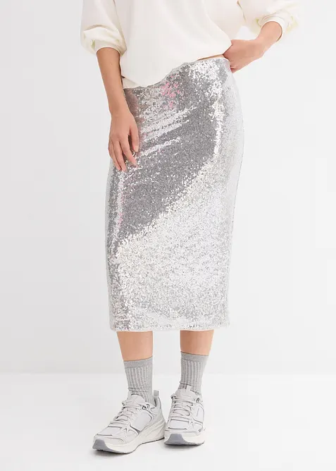 Pailletten rok, bonprix