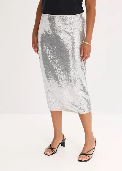 Pailletten rok, bonprix