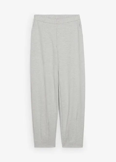 Barrelbroek van licht glanzende viscosemix, bonprix