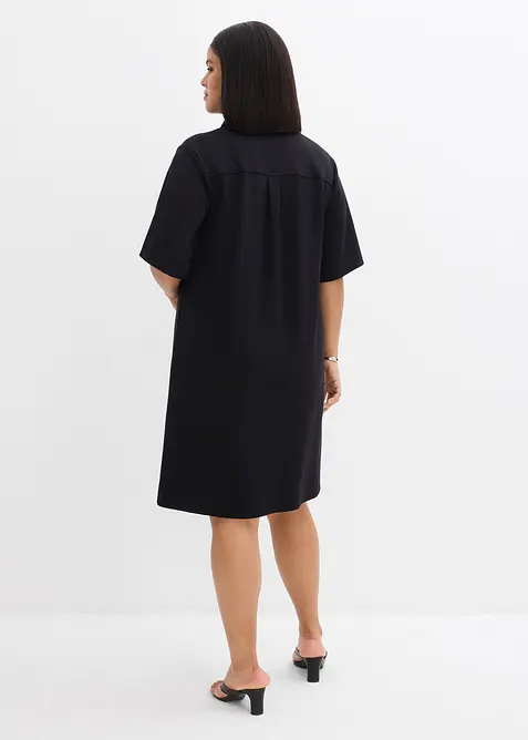 Polojurk van zachte scuba, bonprix