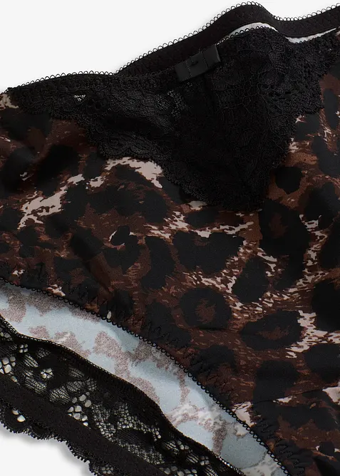 Maxislip van sierlijk kant (set van 2), bonprix