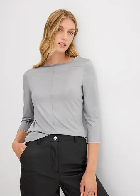 Glanzend shirt, bonprix