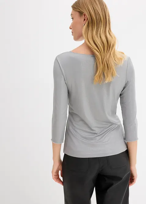 Glanzend shirt, bonprix