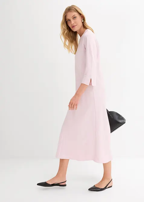 Midi-jurk van glanzend satijn, bonprix