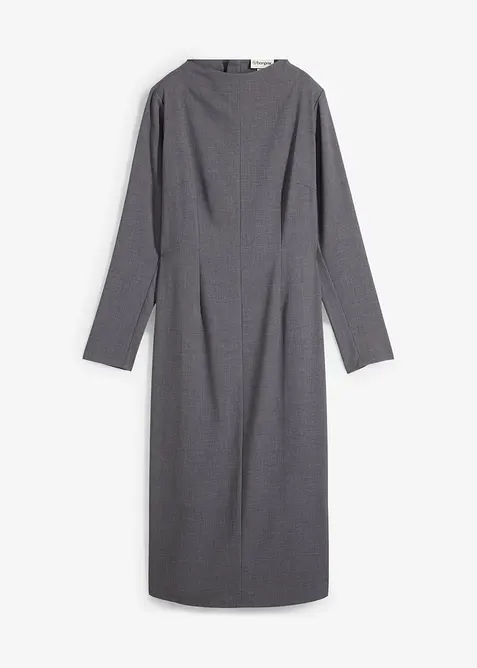 Midi jurk in een viscosemix, bonprix