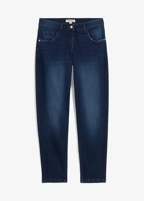 Barrel jeans mid waist, bonprix