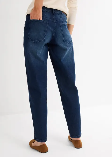 Barrel jeans mid waist, bonprix