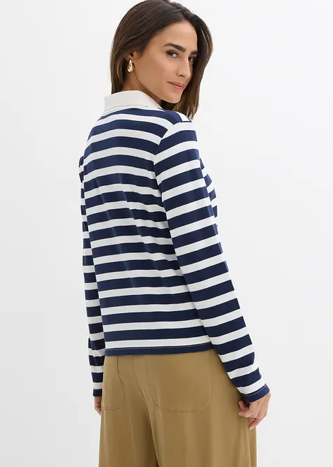 Poloshirt van zwaar biologisch katoen, bonprix