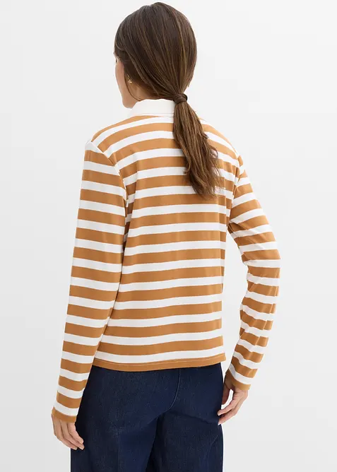 Poloshirt van zwaar biologisch katoen, bonprix