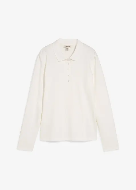 Poloshirt van zwaar biologisch katoen, bonprix