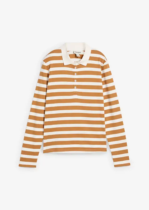 Poloshirt van zwaar biologisch katoen, bonprix