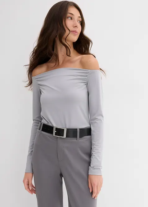 Carmen-shirt van lichte jersey, bonprix