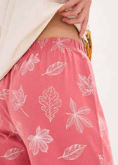 Capri pyjama van biologisch katoen, bonprix