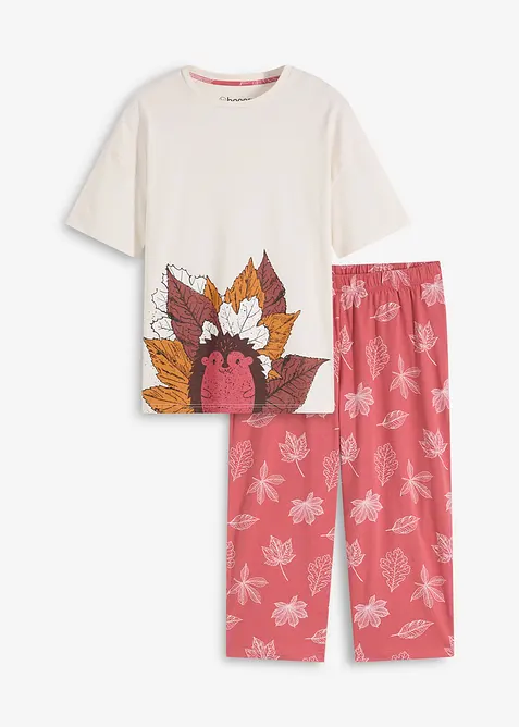 Capri pyjama van biologisch katoen, bonprix