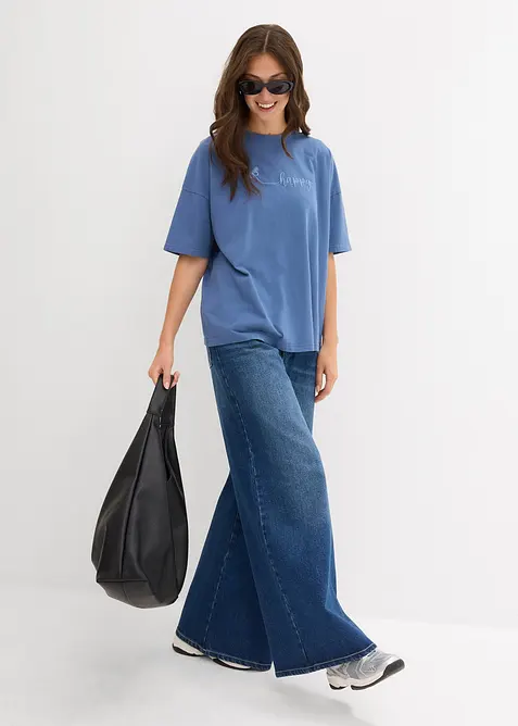 Oversized shirt van puur biologisch katoen, bonprix