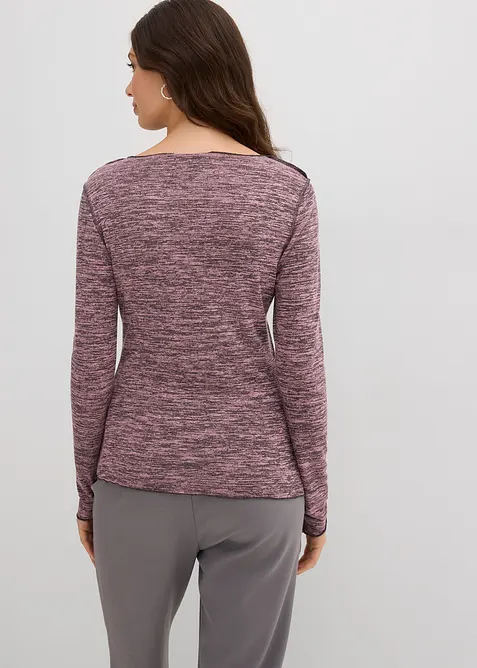 Longsleeve in een zachte viscosemix, bonprix