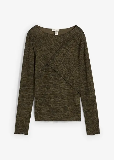 Longsleeve in een zachte viscosemix, bonprix