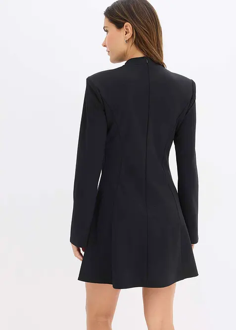 Mini jurk in A-lijn en trompetmouwen, bonprix