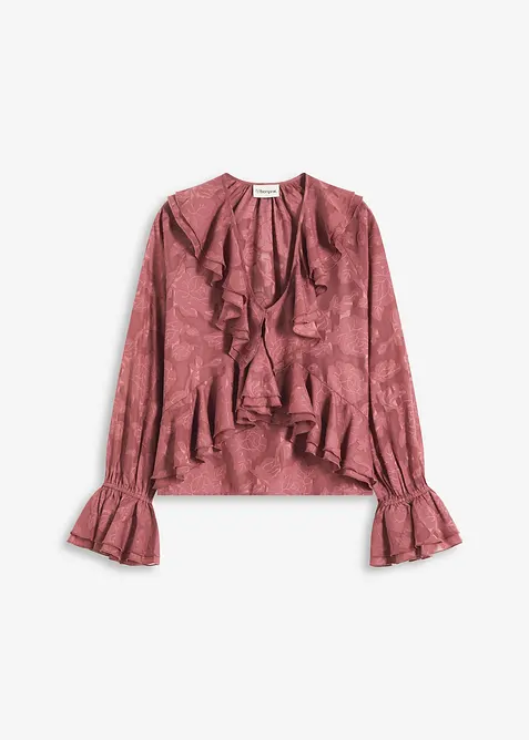 Licht transparante chiffonblouse, bonprix