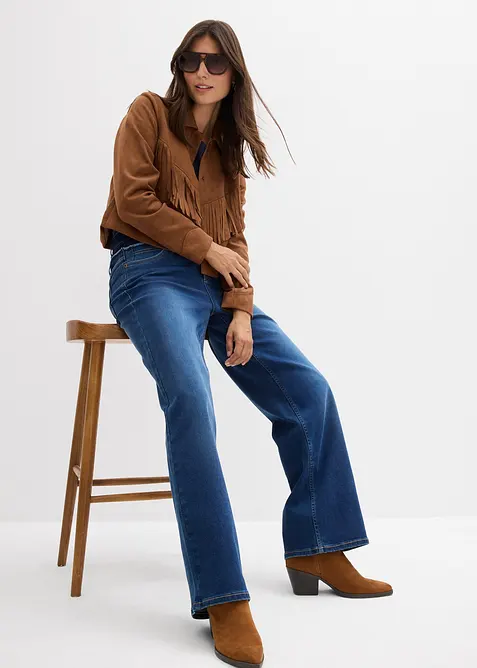 Straight jeans high waist, bonprix