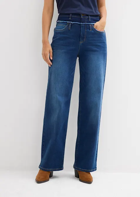 Straight jeans high waist, bonprix