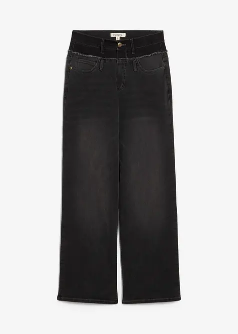 Straight jeans high waist, bonprix