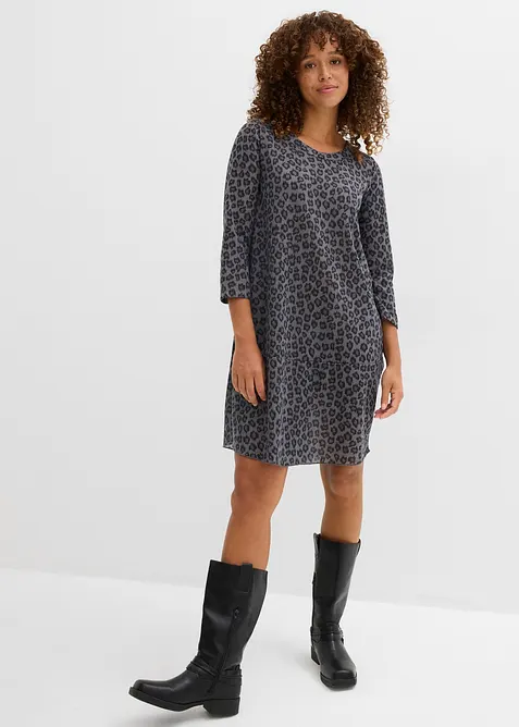 Kortes shirtjurk in een gebreide look, bonprix